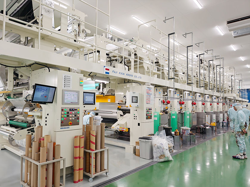 株式会社日本包装様の印刷機